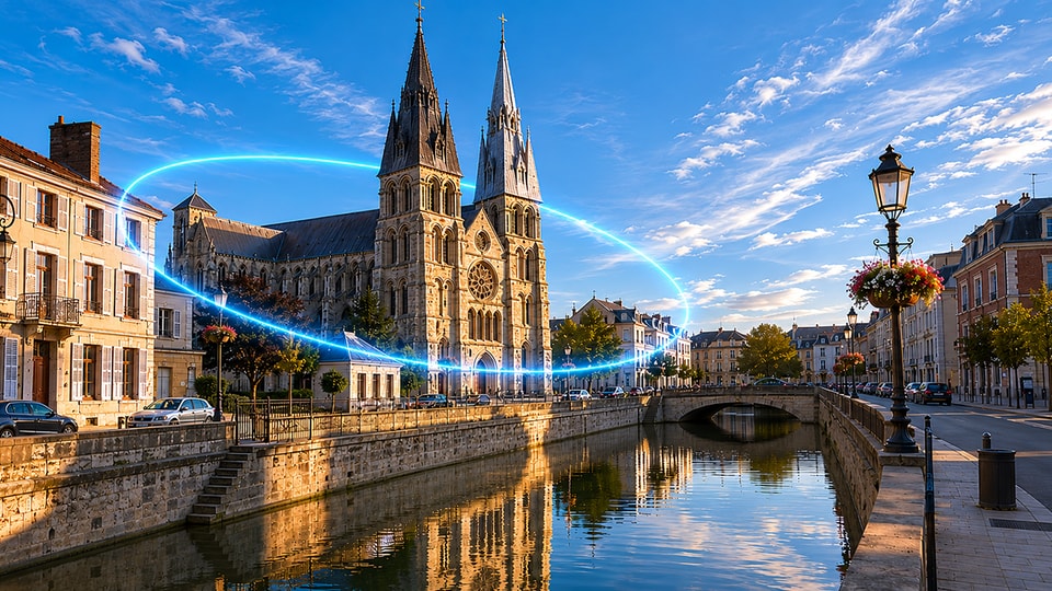 Châlons-en-Champagne, ville-centre, préfecture et siège administratif de la Marne
