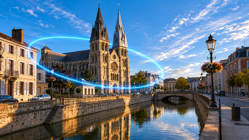 Châlons-en-Champagne, ville-centre, préfecture et siège administratif de la Marne