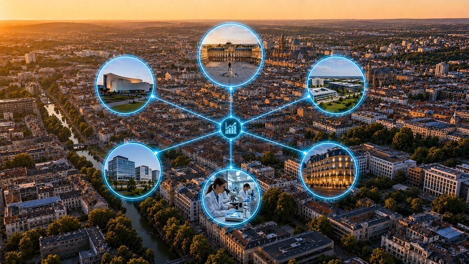 Économie de Nancy : tertiaire, tourisme culturel et recherche