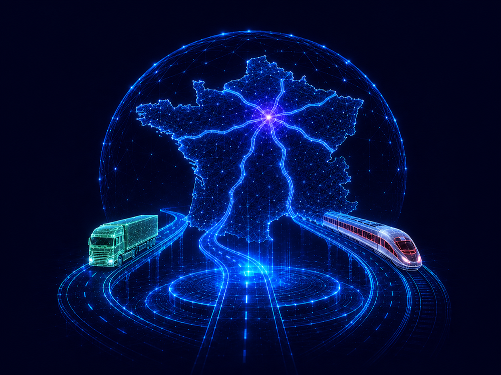 Position logistique de Reims — carrefour autoroutier et liaison TGV vers Paris