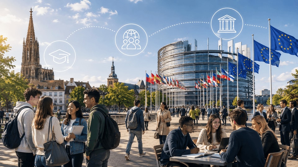 Démographie étudiante, internationale et institutionnelle à Strasbourg