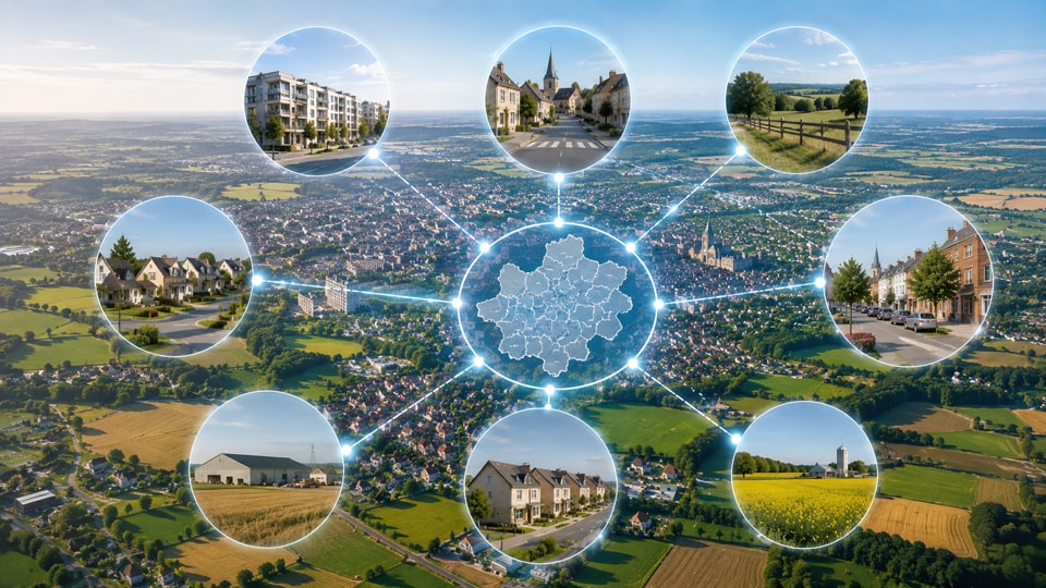 Communes périphériques de Troyes Champagne Métropole