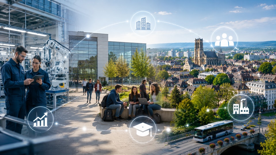 Démographie auboise marquée par l’industrie et l’université de technologie de Troyes